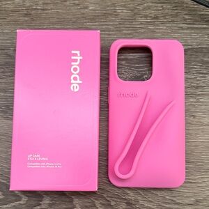RHODE Vibrant Pink iPhone 14 Pro Case
